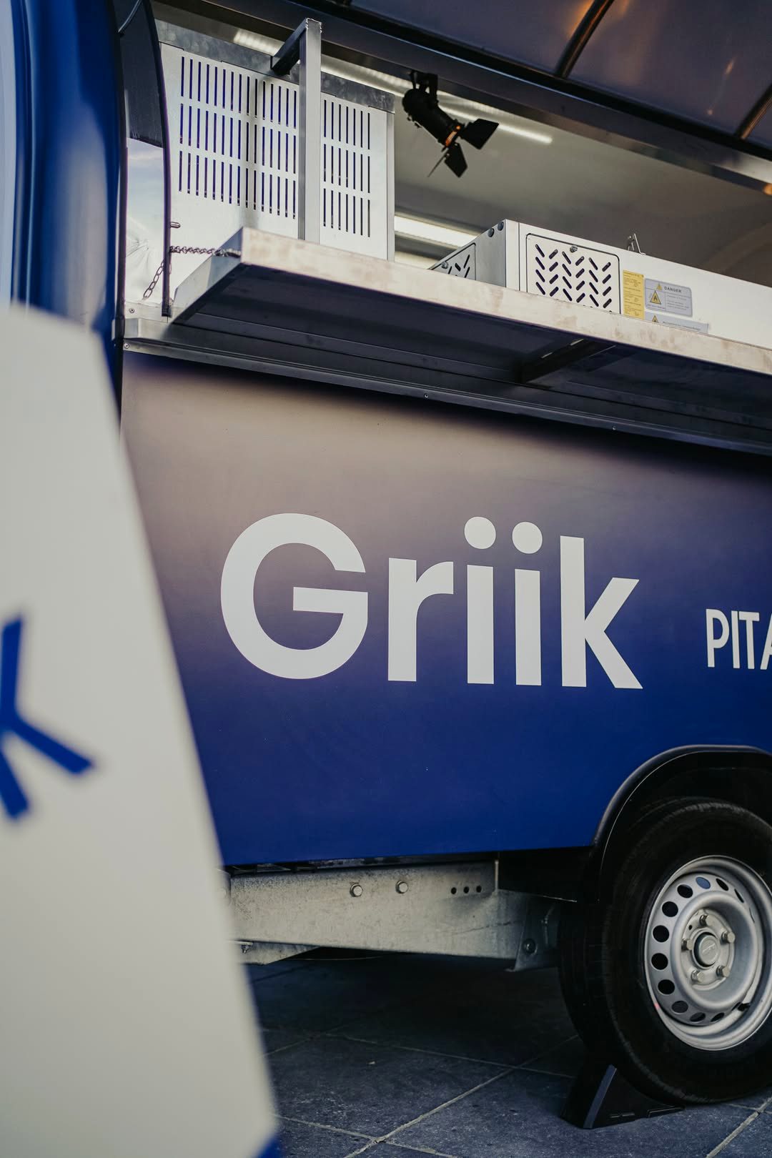 Le comptoir du food truck Griik